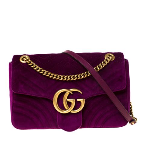 gucci bags purple|gucci handbag with sling.